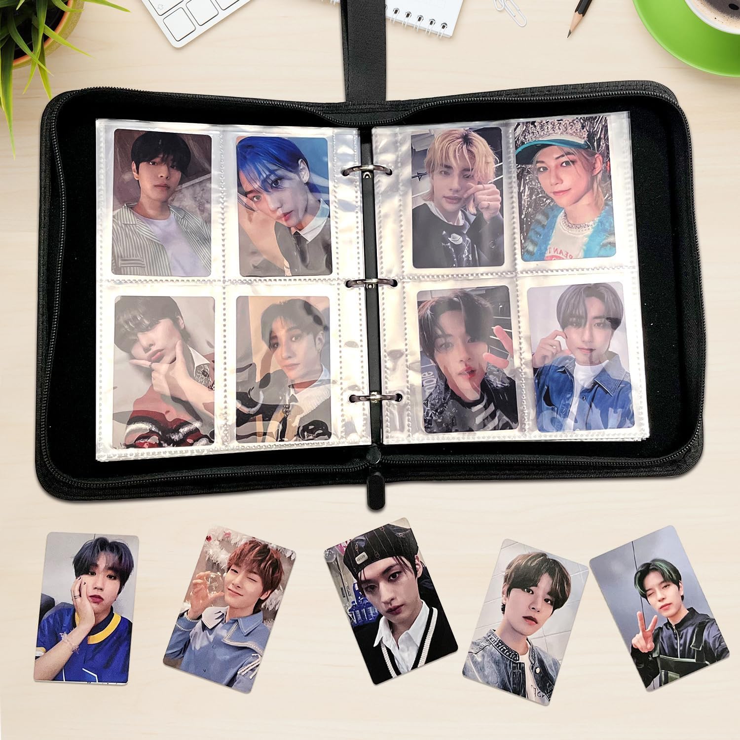 baseball card album binder HESPLUS 900 Pockets Trading Card Album Folder Baseball Card Binder with  Sleeves Collectible Trading Album for Baseball Cards Trading Cards Football