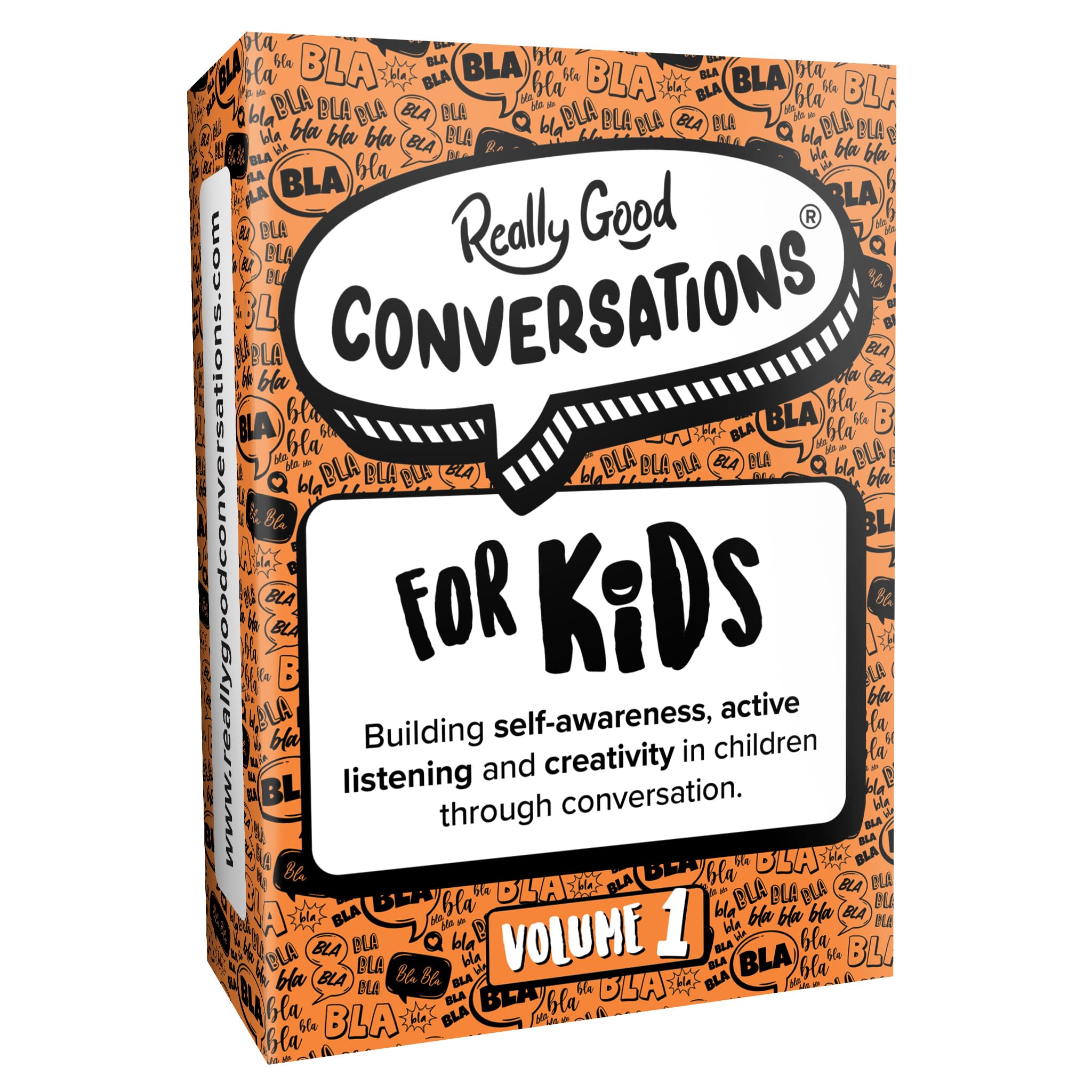 for Kids: Vol. 1 - UK Made Conversation Cards for Kids, The Fun Family Game that Develops Communication Skills, Active Listening, ADHD Aids, the perfect kids card game