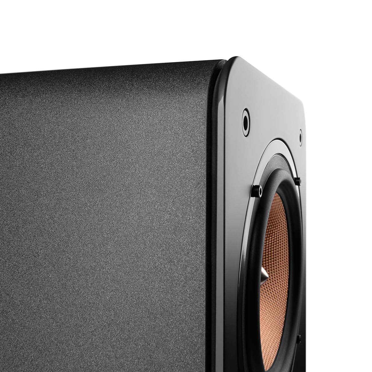 Teufel Ultima 40 Mk4 Stereo Standlautsprecher - HiFi Lautsprecher Paar der Spitzenklasse, Phase-Plug Hochtöner, Doppelrohr-Bassreflex, Mitteltöner aus gewebtem Kevlar - schwarz
