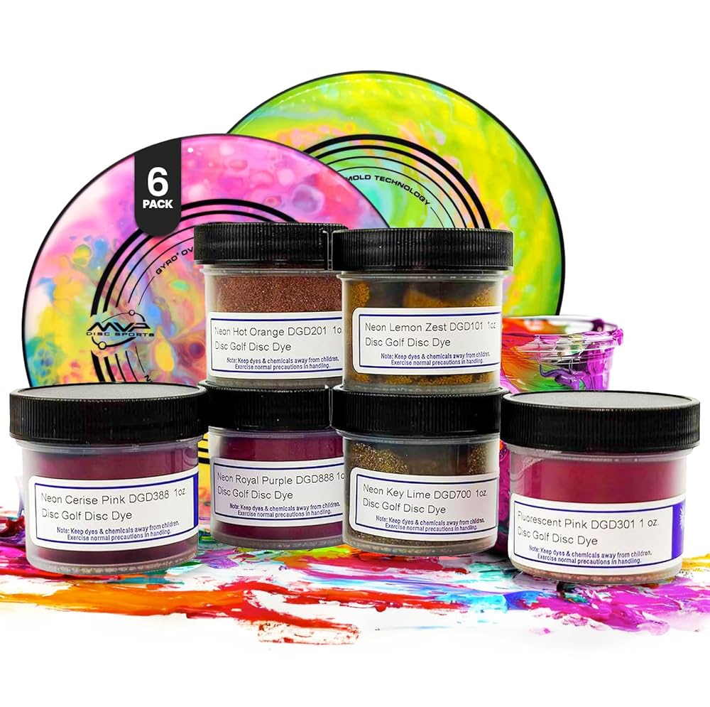 Amazon.co.jp: PRO Chemical Neon Disc Golf Dye Kit | Dye
