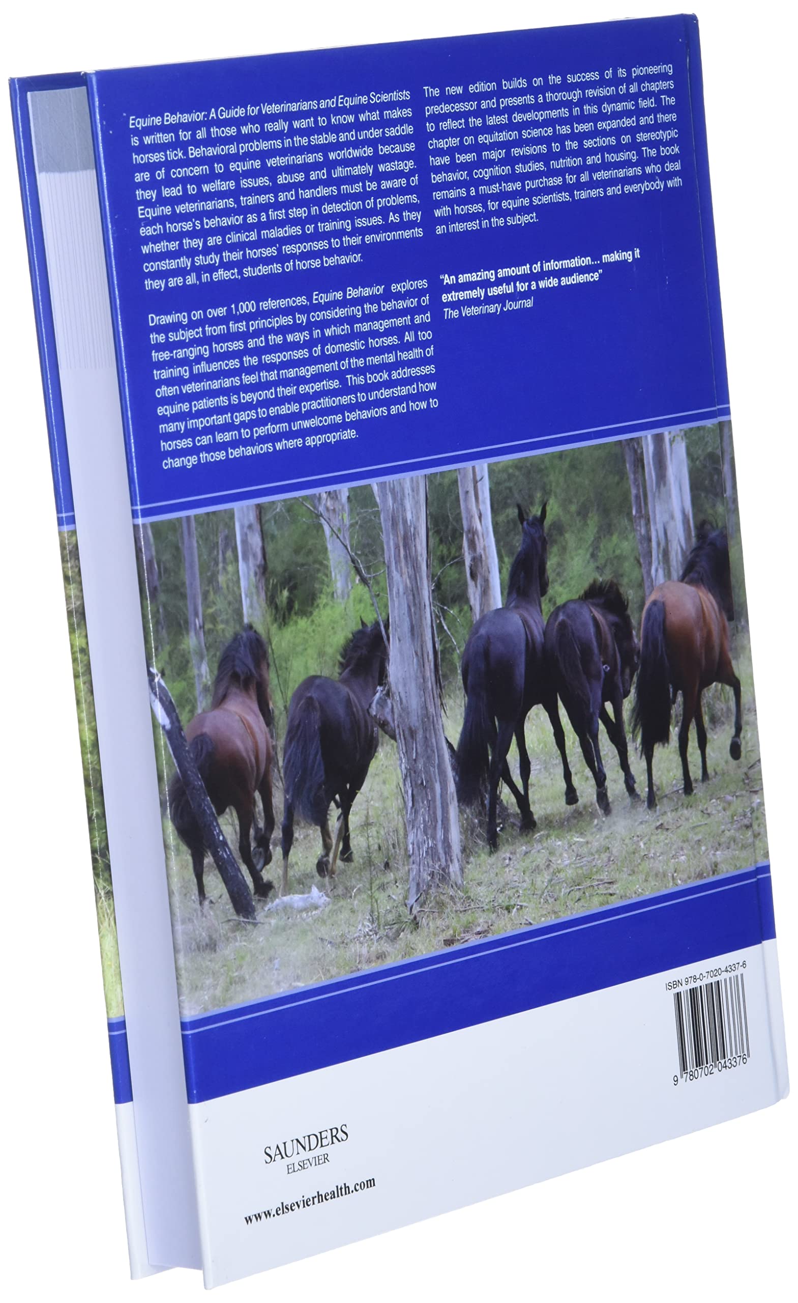 Equine Behavior: A Guide for Veterinarians and Equine Scientists