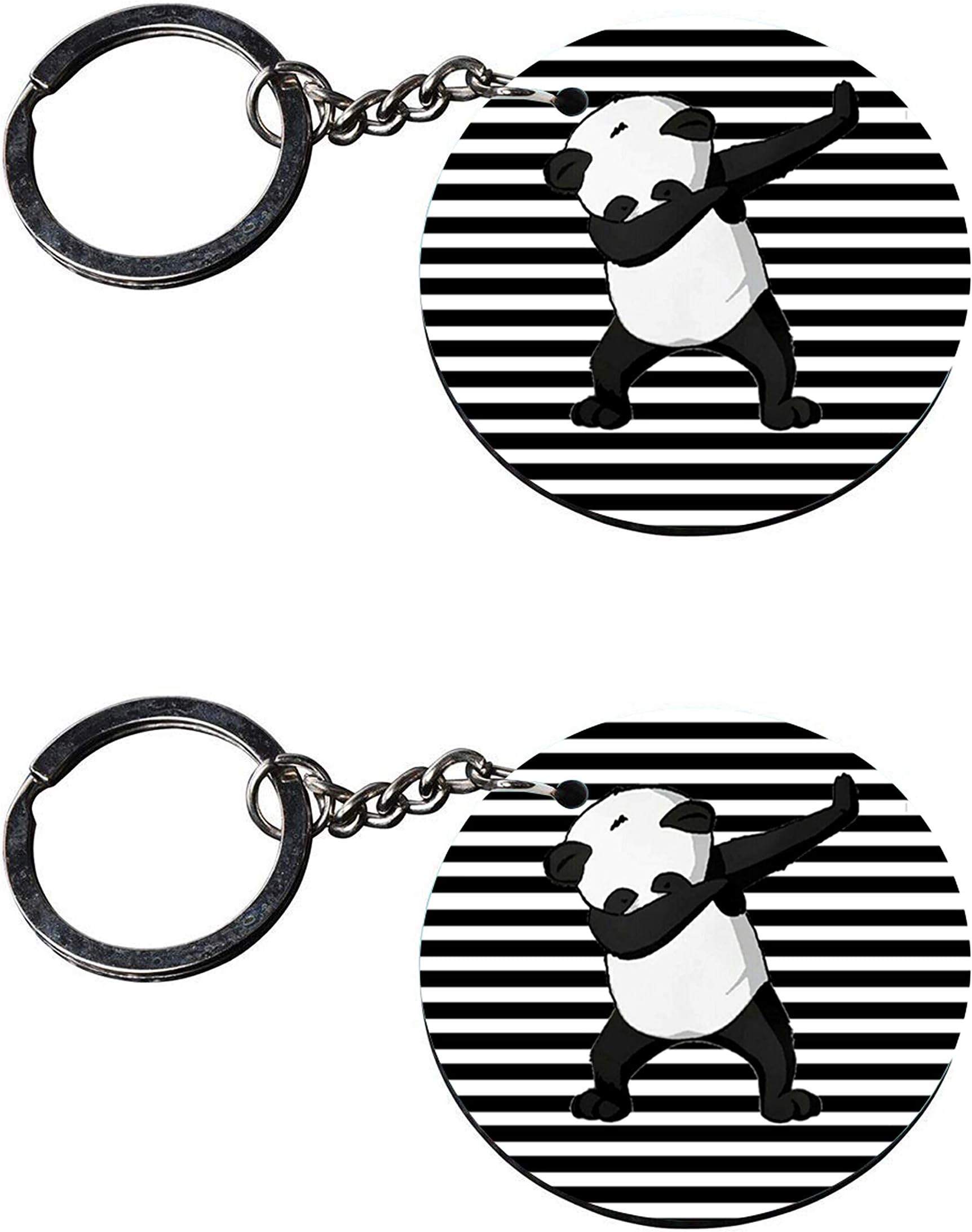 VPRINT QUALITY Dap Panda Dap Panda Printed Keyring & Keychain