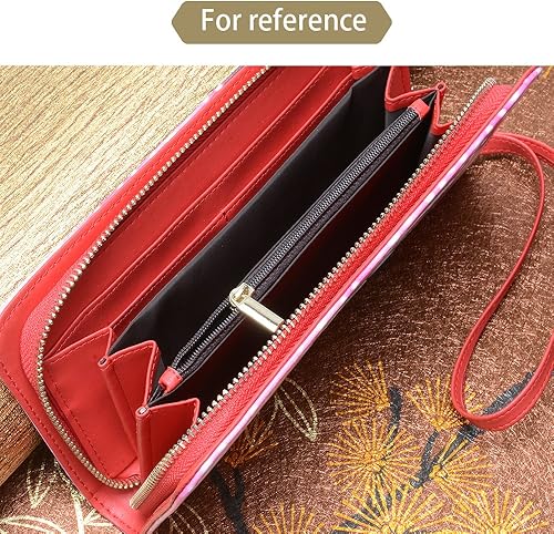 Miniatura 5 de Cartera de cuero para mujer, bolso de mano largo con estampado Rottweiler Dogand Dog Paws, regalos para mamá, Rottweiler #1