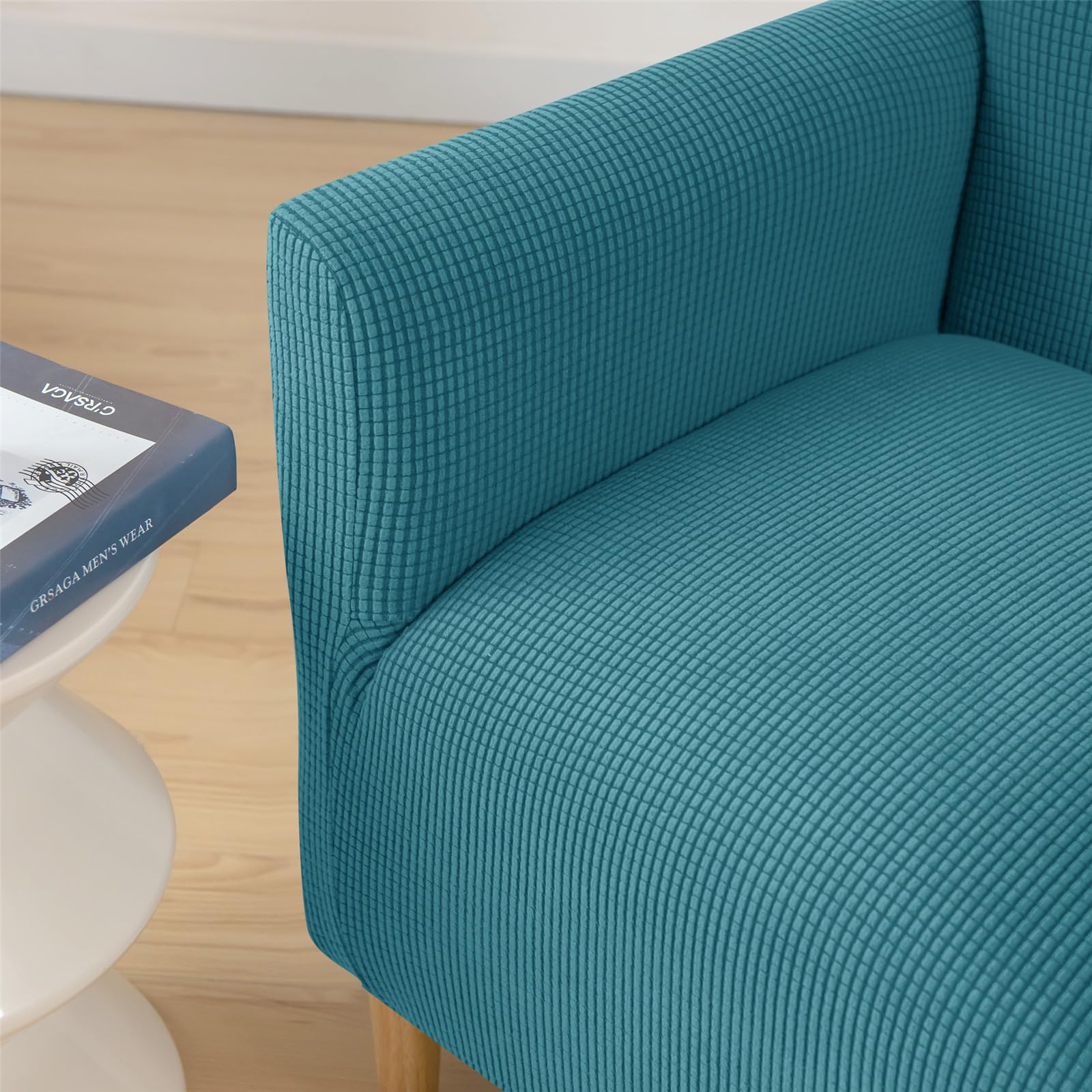 Housse de Fauteuil Chesterfield Cabriolet, Housse Ensemble Fauteuil Club 1place de 2 Pièces avec Housse de Coussin, Housse de Canape Salon Crapaud Extensible Tub Chair (Color : #9 Housse de Fauteuil Chesterfield Cabriolet, Housse Ensemble Fauteuil Club 1place de 2 Pièces avec Housse de Coussin, Housse de Canape Salon Crapaud Extensible Tub Chair (Color : #9