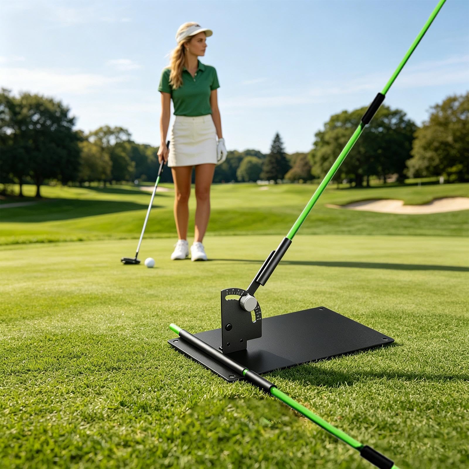 Genérico Varilla De Alineación Equipo Plegable de Corrección y Enseñanza | Set de Soporte Angular de Palos de Alineación Para Aficionados Principiantes Amateurs Familias Amigos Compañeros