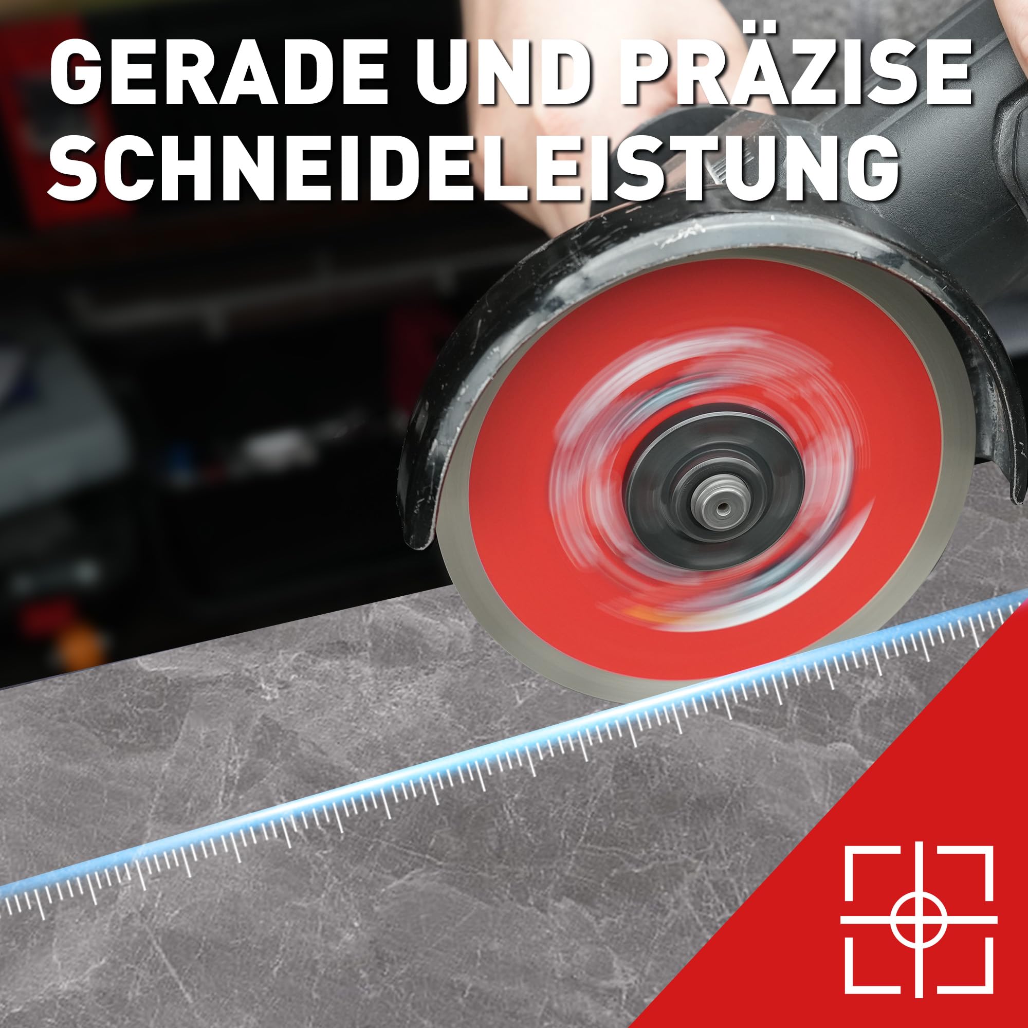 EZARC Super cienka diamentowa tarcza do cięcia 125 mm.