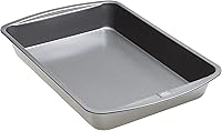 GoodCook 13x9 Inch Nonstick Bake & Roast Pan - Durable Steel Baking Sheet for Cakes, Lasagna, Roasts