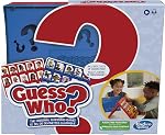Guess Who? Board Game Original Guessing Game, Easy to Load Frame, Double-Sided Character Sheet, 2 Player Board Games for Kids, Guessing Games for Families, Ages 6 and Up (English & French)