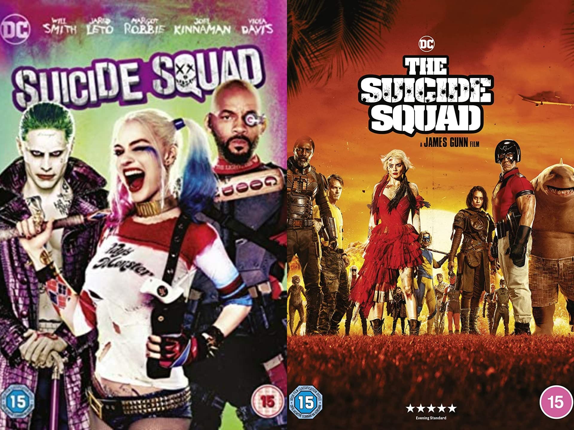 Suicide Squad 2 Movies Collection DVD - Suicide Squad, The Suicide Squad DVD - The Suicide Squad 1-2 Collection DVD