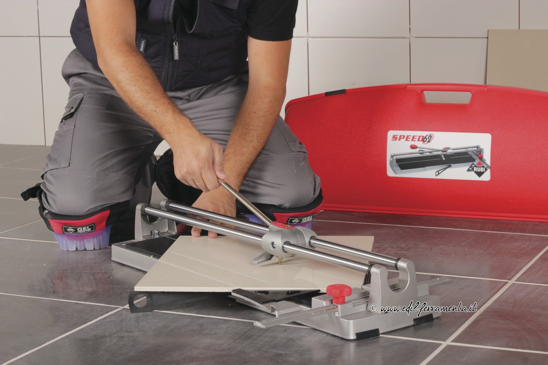 Rubi 13963 - Cortador profesional SPEED-62 con maleta