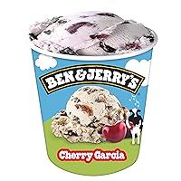 Vista 1 de Ben & Jerry's Cherry Garcia Helado Pinta Sin OGM 16 oz
