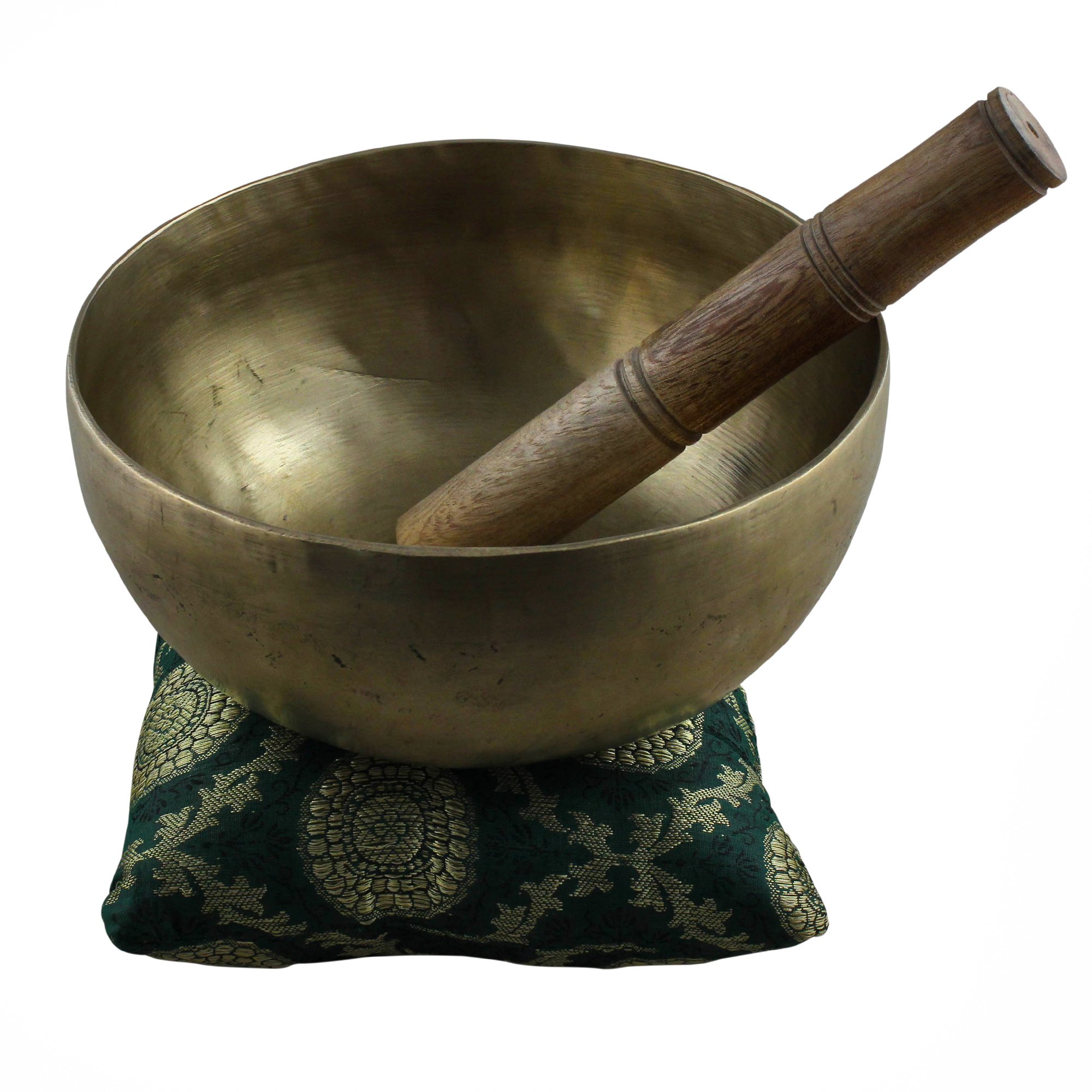 Grand bol chantant tibétain en laiton 19 cm Devyom pour méditation