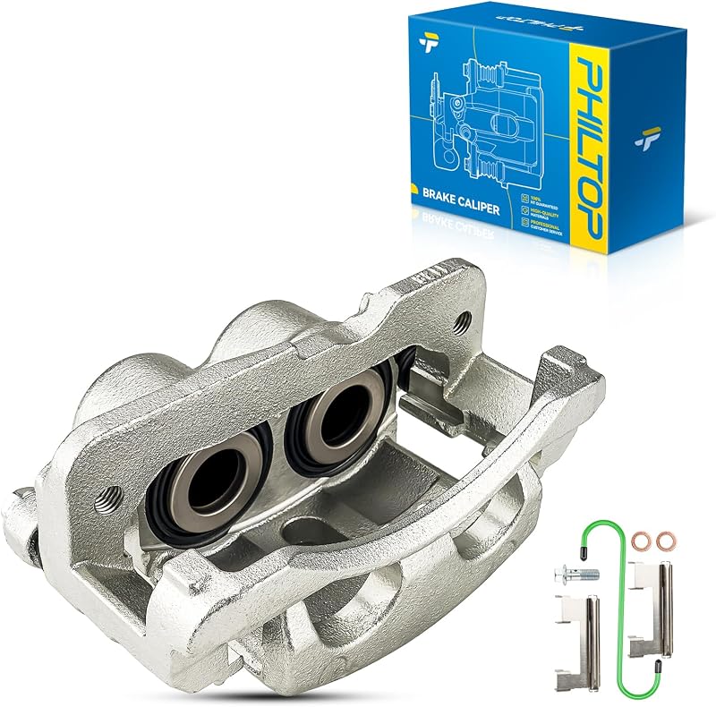 Pinça de freio dianteira esquerda PHILTOP para Chevrolet Silverado 1500 1999–2006 – sem pastilhas