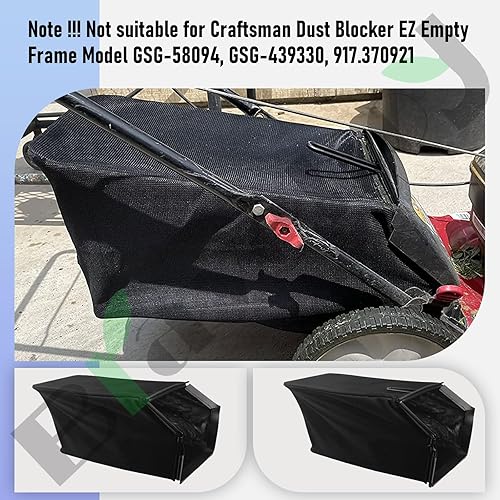 Miniatura 5 de 964-04154 - Juego de bolsas de césped y marco, compatible con MTD Craftsman Walk Behind Mower, para cortacésped MTD Series 11A, 12A y 12B, también