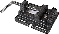 WEN 3-Inch Cast Iron Drill Press Vise DPA423 - Secure Grip for Wood, Metal, Plastics on Any Drill Press