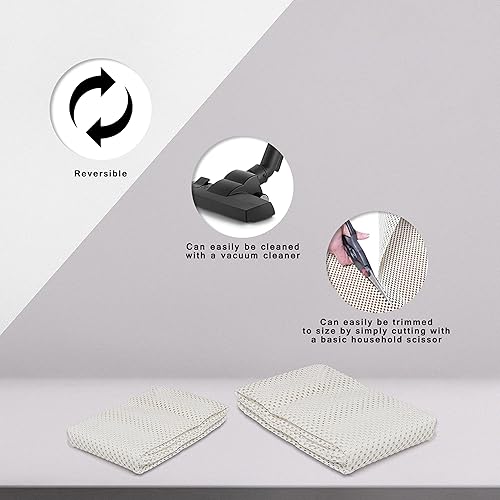 Miniatura 5 de Nevlers Almohadilla antideslizante de 8 x 10 pies Agarre de alfombra extra gruesa Almohadillas antideslizantes de primera calidad Almohadilla