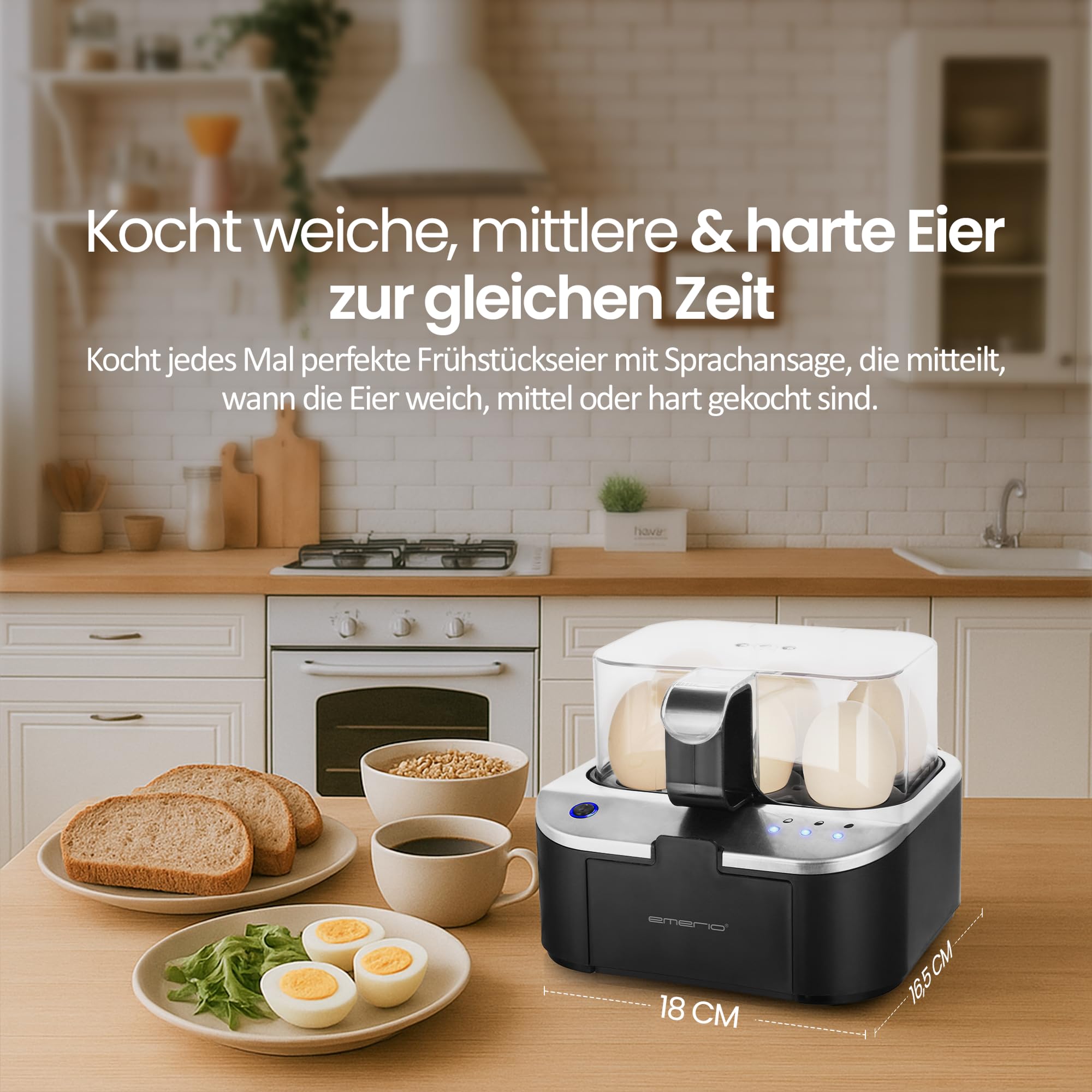 Emerio sprechender Eierkocher – Bild 3