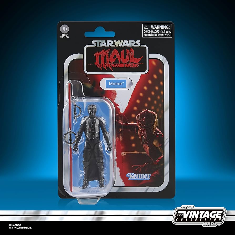 Amazon.com: STAR WARS The Vintage Collection Marrok, Maul - Shadow