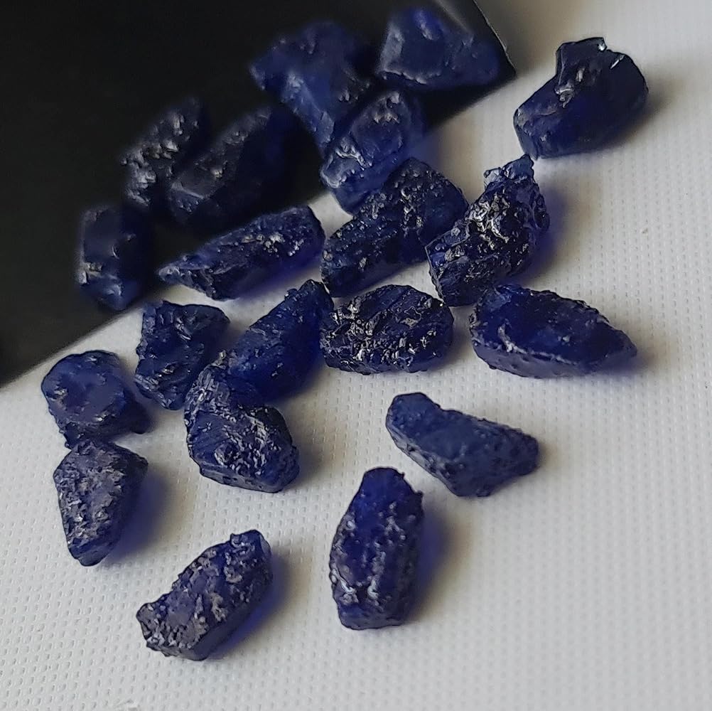【122Ct】【24g】サファイア 原石 サファイア原石