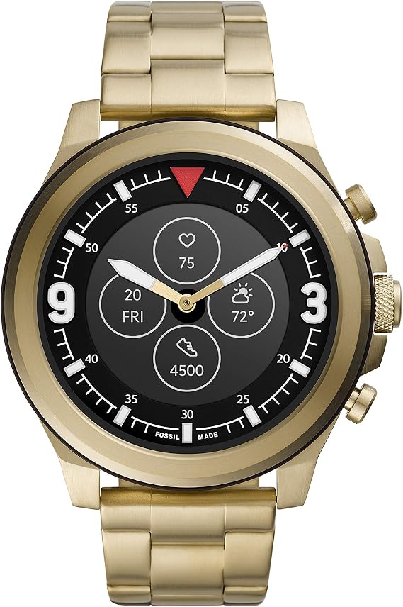 Stainless Steel Hybrid HR Smart Watch 