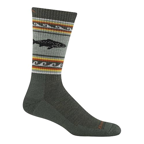 Darn Tough Vermont Men's Vangrizzle Boot Cushion Hike Socks (1980)
