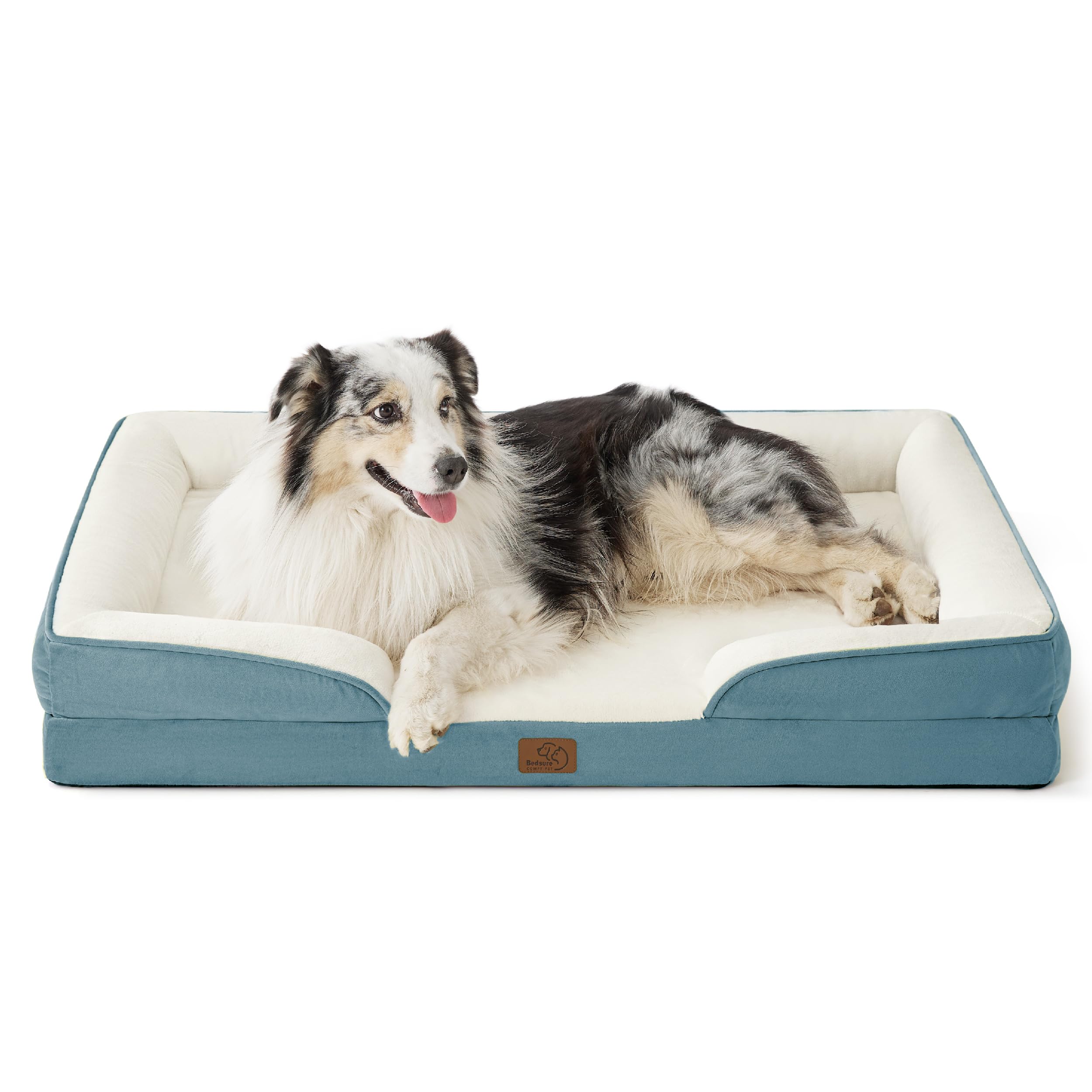 Bedsure XL Orthopedic Dog Bed for Extra Large Dogs - Washable XLarge Dog Cat Bed Waterproof, Comfort Dogs Couch Sofa with Washable Removable Cover,