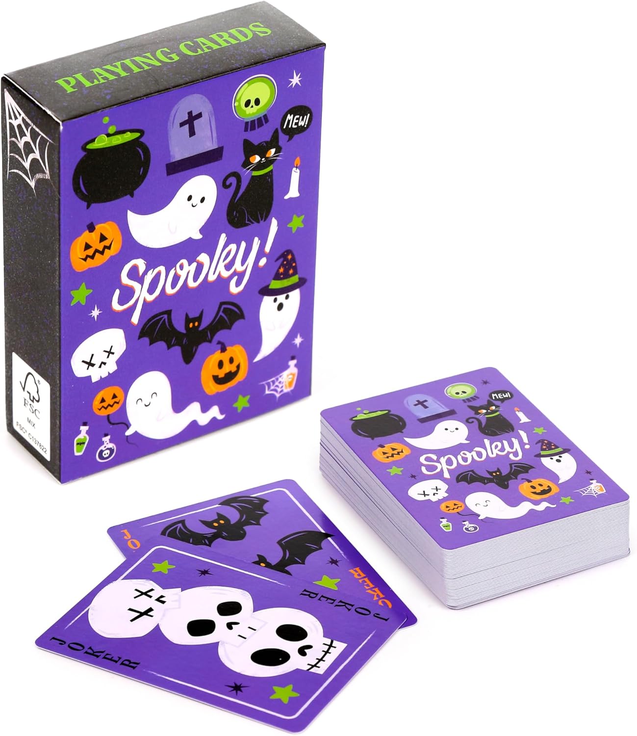Puckator Spooky Standard Playing Card Deck
