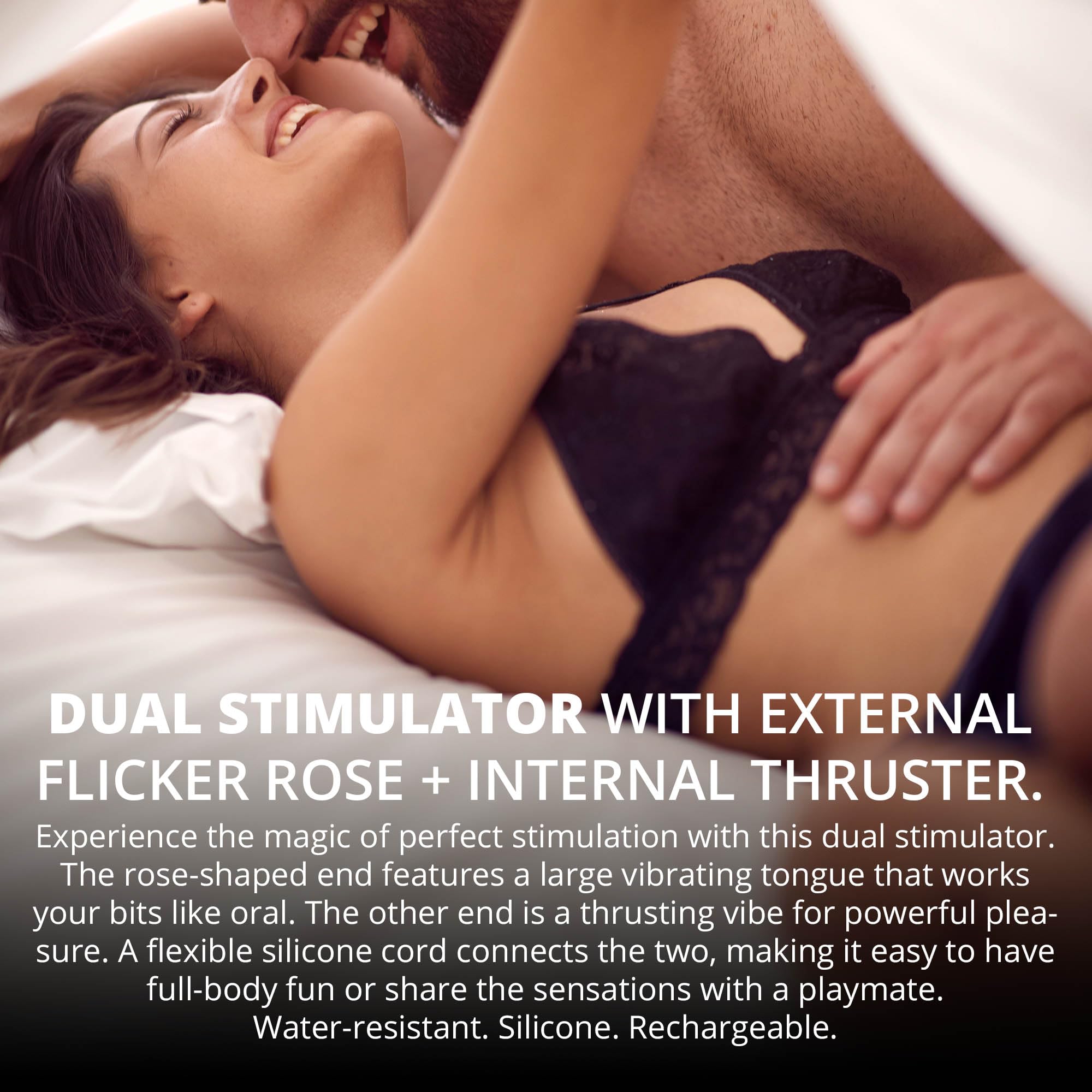 Adam & Eve Thrust and Tickle Rose
