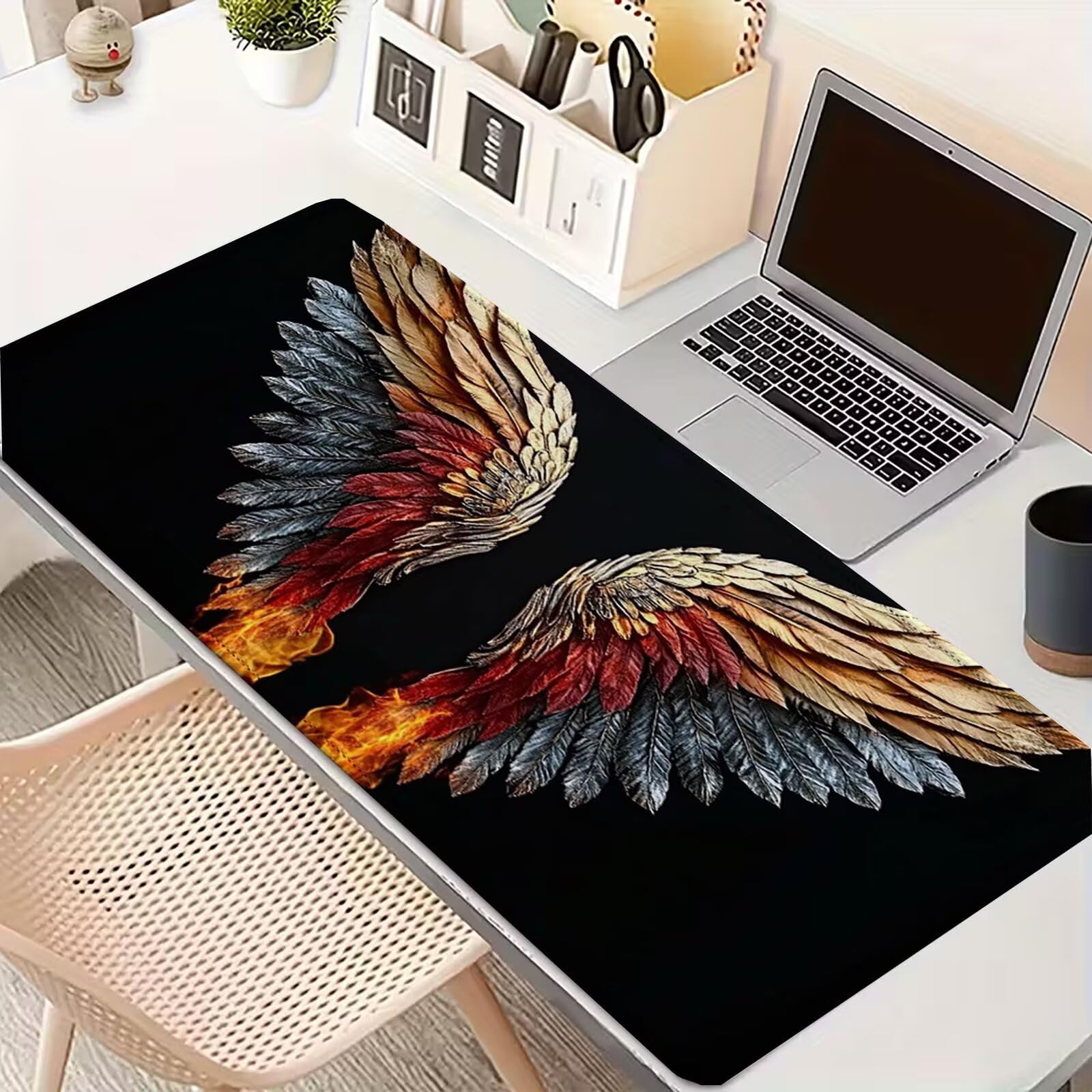 Tapis de Souris XXL Tapis de Souris Gaming 900 x 450 mm Aile 0-z107