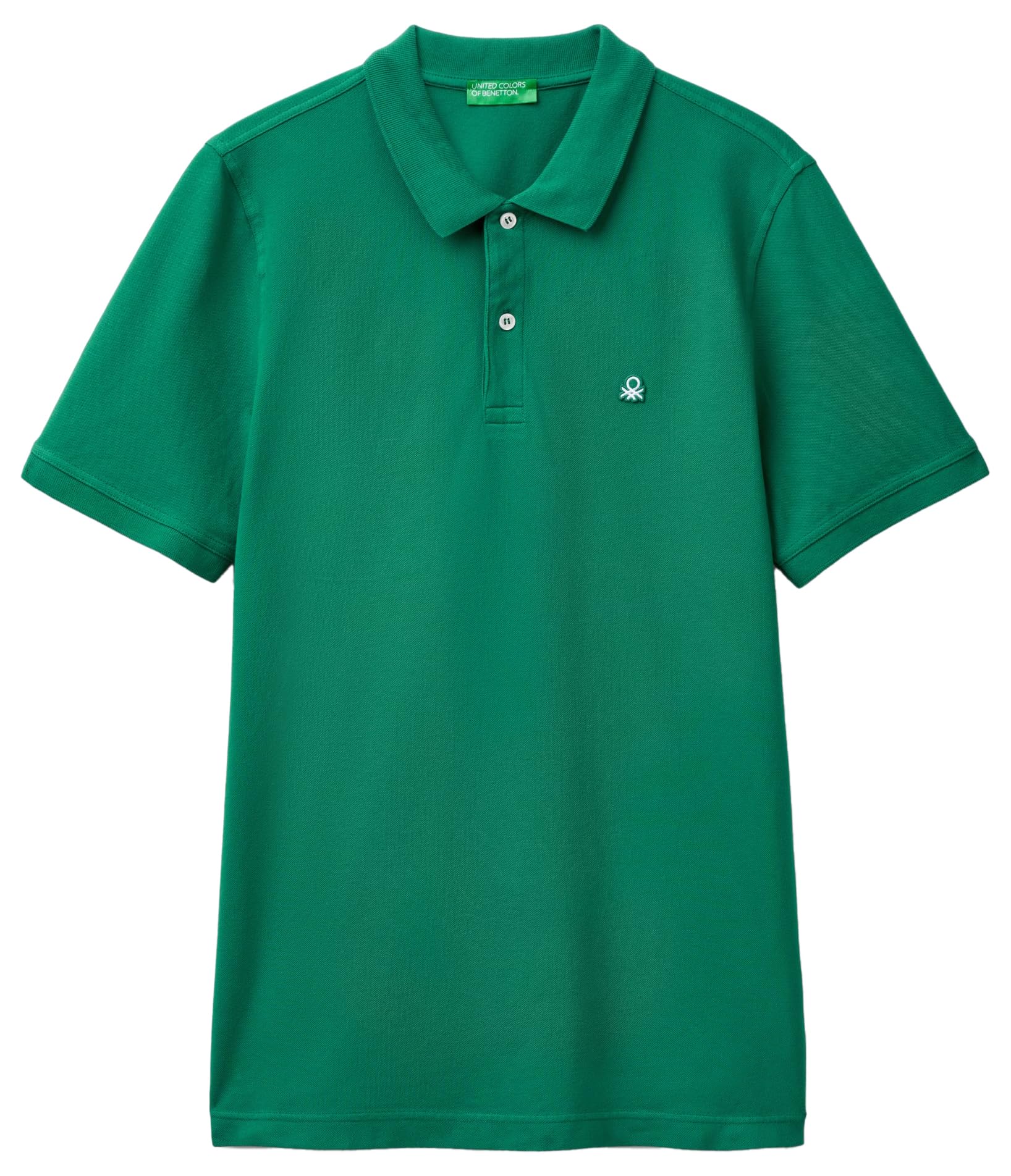 United Colors of Benetton Men's Polo Shirt, Green, XS