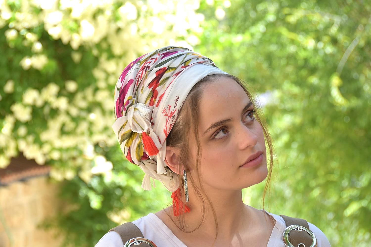 Sara Attali Full Hair Covering, Headscarf Tichel, Hair Snood, Head Scarf, Head Covering, Jewish Headcovering, Scarf, Bandana, Pashmina, Apron, One Size Amazing Soft Joyful