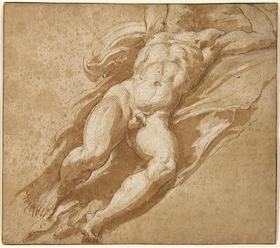 ArtDirect Figure Study 1526-1527 Unframed Art Print Giclee Poster by Parmigianino - Ready for Framing with Customization Sizes 9x8, 12x11, 18x16, 27x24, 41x36 and 54x48 inches