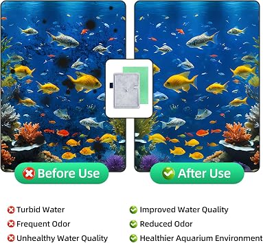 8PCS CF1 Fish Tank Filter Cartridges for Interpet 4 Month Service