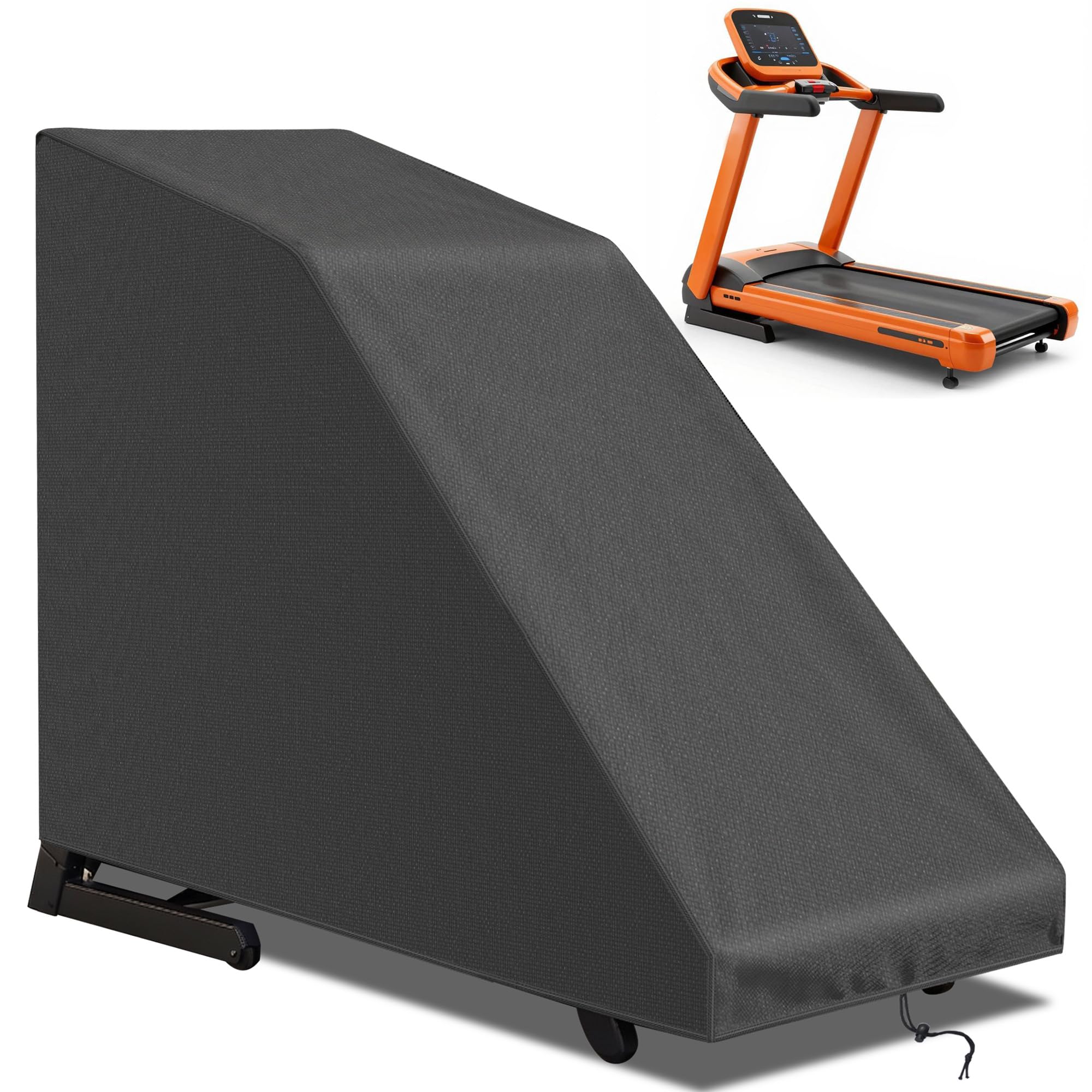 Wasserdichte Laufbandabdeckung, Abdeckung für Laufband Universal Laufmaschinen Schutzhülle Sonnenschutz Staubtuch Abdeckung für Sport Laufmaschinen, Fitnessgeräte.