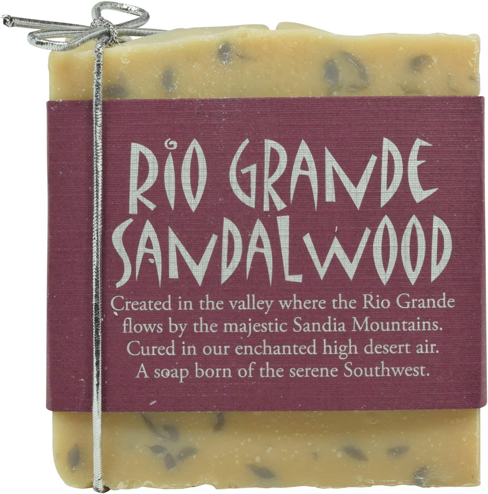 Sandia Soap, Soap Bar Rio Grande Sandalwood, 5.5 Ounce