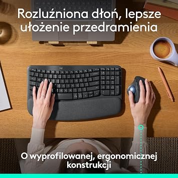Logitech Ergo M575S Kablosuz Trackball Pc/mac Için Ergonomik Mouse, Siyah