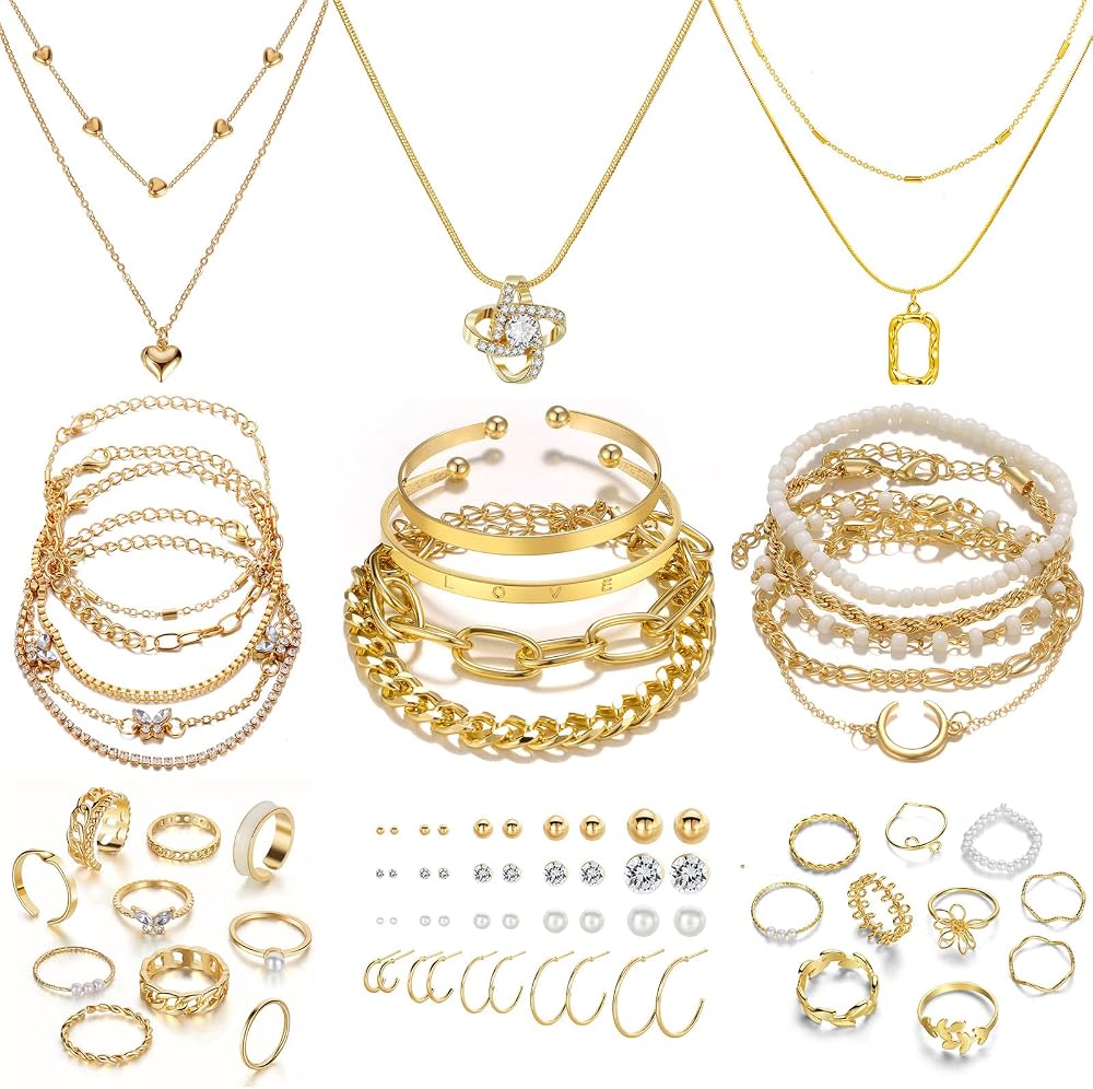 The All-in-One Gold Set That Fits Trendy, Layering Lovers on a Budget