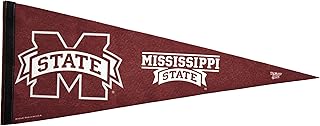 WinCraft NCAA 64598092 Mississippi State University Premium Pennant, 12