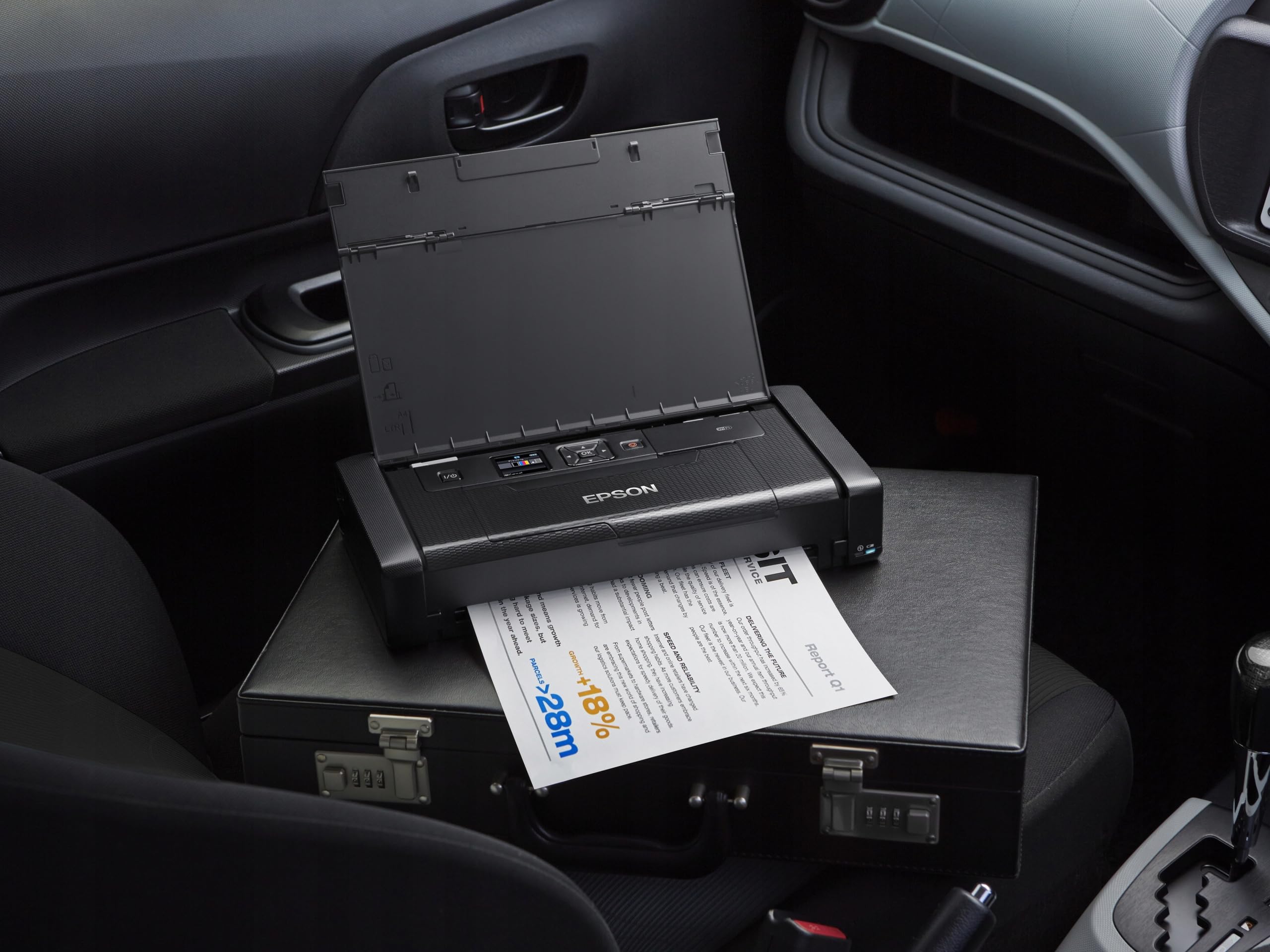 Epson – Arbeitskräfte Drucker-100 W 5760 x 1440 DPI/MicroUSB/WI-FI, Schwarz