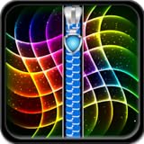 Neon Zipper Lock Screen