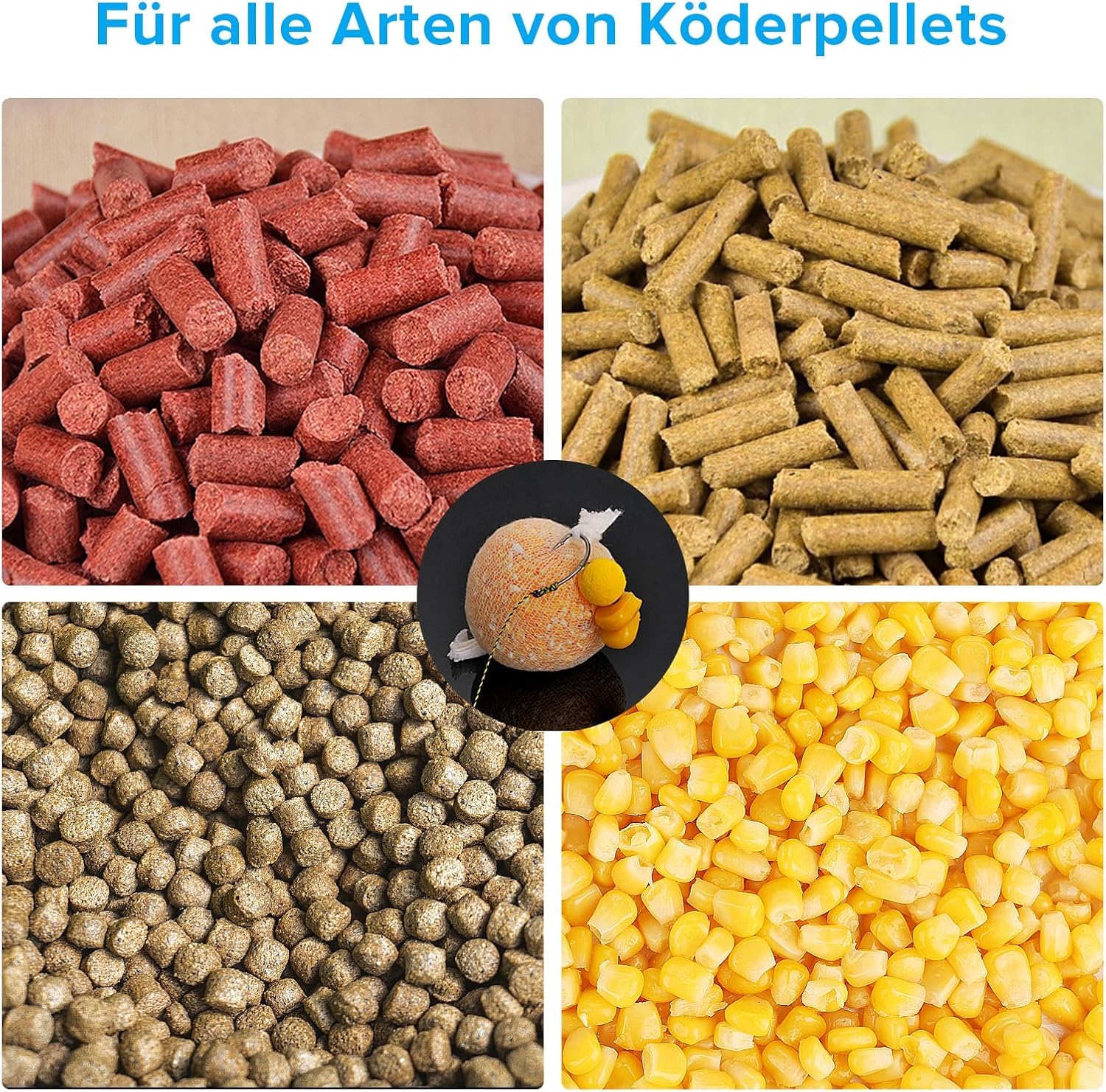 3 Pièces 5m Peche Carpe Accessoires avec Ciseaux PVA Larges Accessoires de Pêche à la Carpe Sacs de Filet Soluble dans l'eau PVA Qui Fond Rapidement pour L'alimentation Précise Filet de Peche Mer