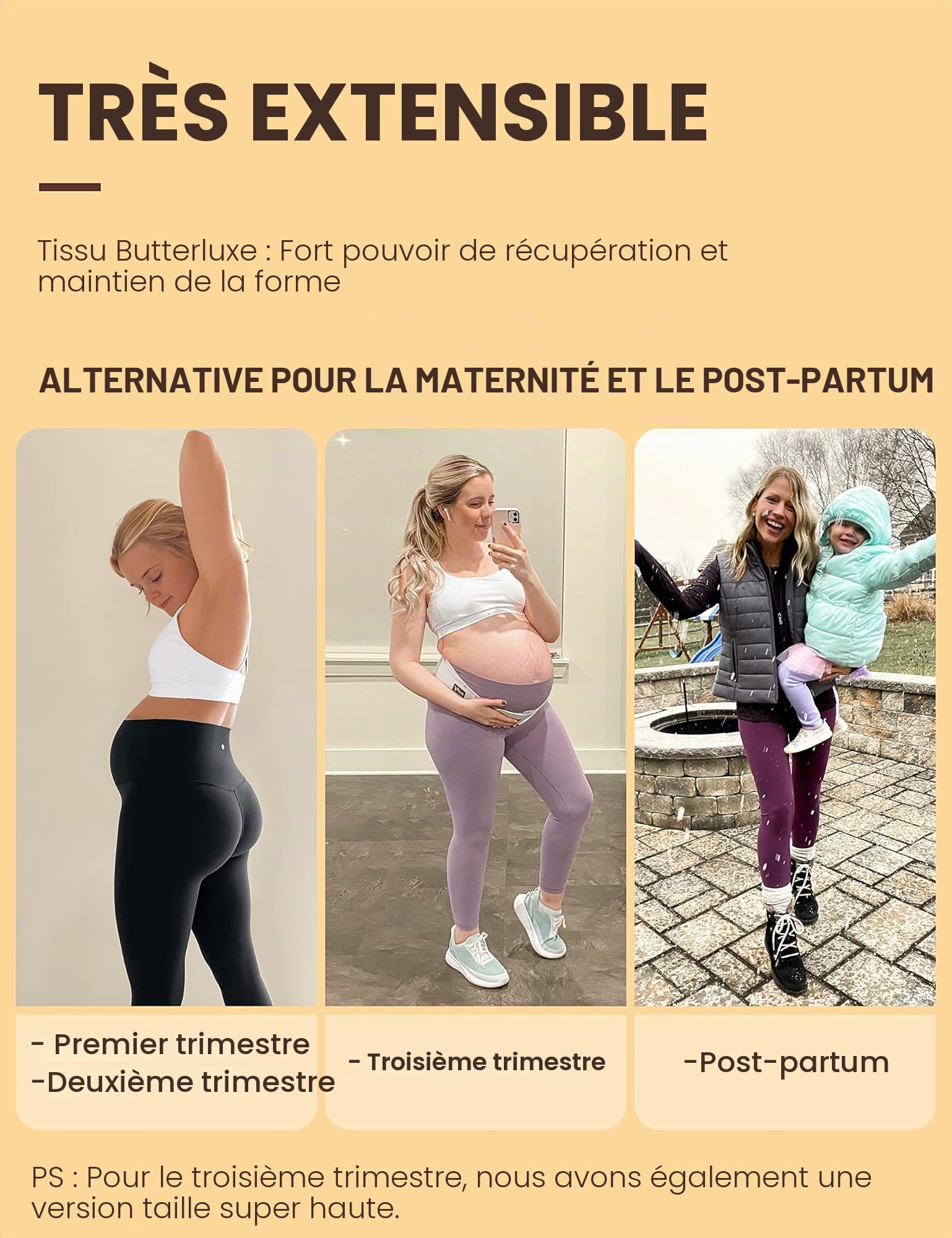 CRZ YOGA Femmes Butterluxe Yoga Leggings - 64cm Taille Haute Ultra Douce Entraînement Pantalon