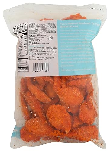 Miniatura 2 de 365 By Whole Foods Market, Camarones empanizados Hashville Hot Frozen, 32 onzas