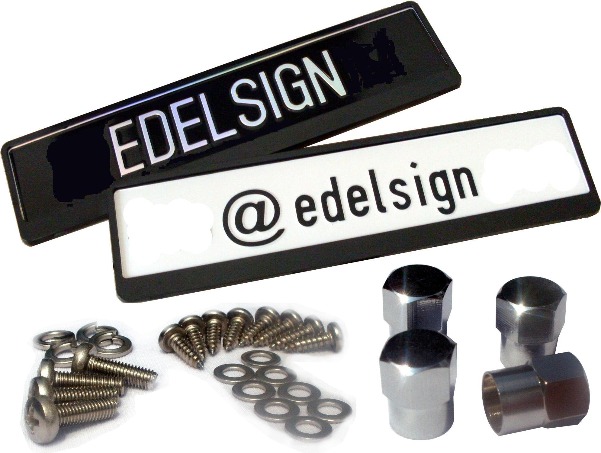 Car Registration License Number Plate Surrounds Holder Frame (CLASSIC)