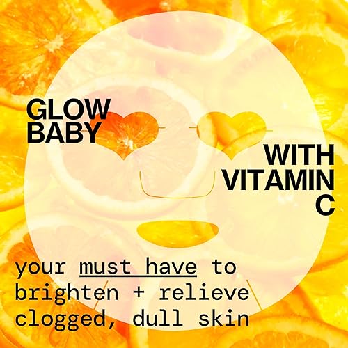 Miniatura 5 de Pacifica Beauty Glow Baby - Máscara facial iluminadora para bebé mascarilla de sábanas cuidado de la piel vitamina C aloe algas iluminación piel