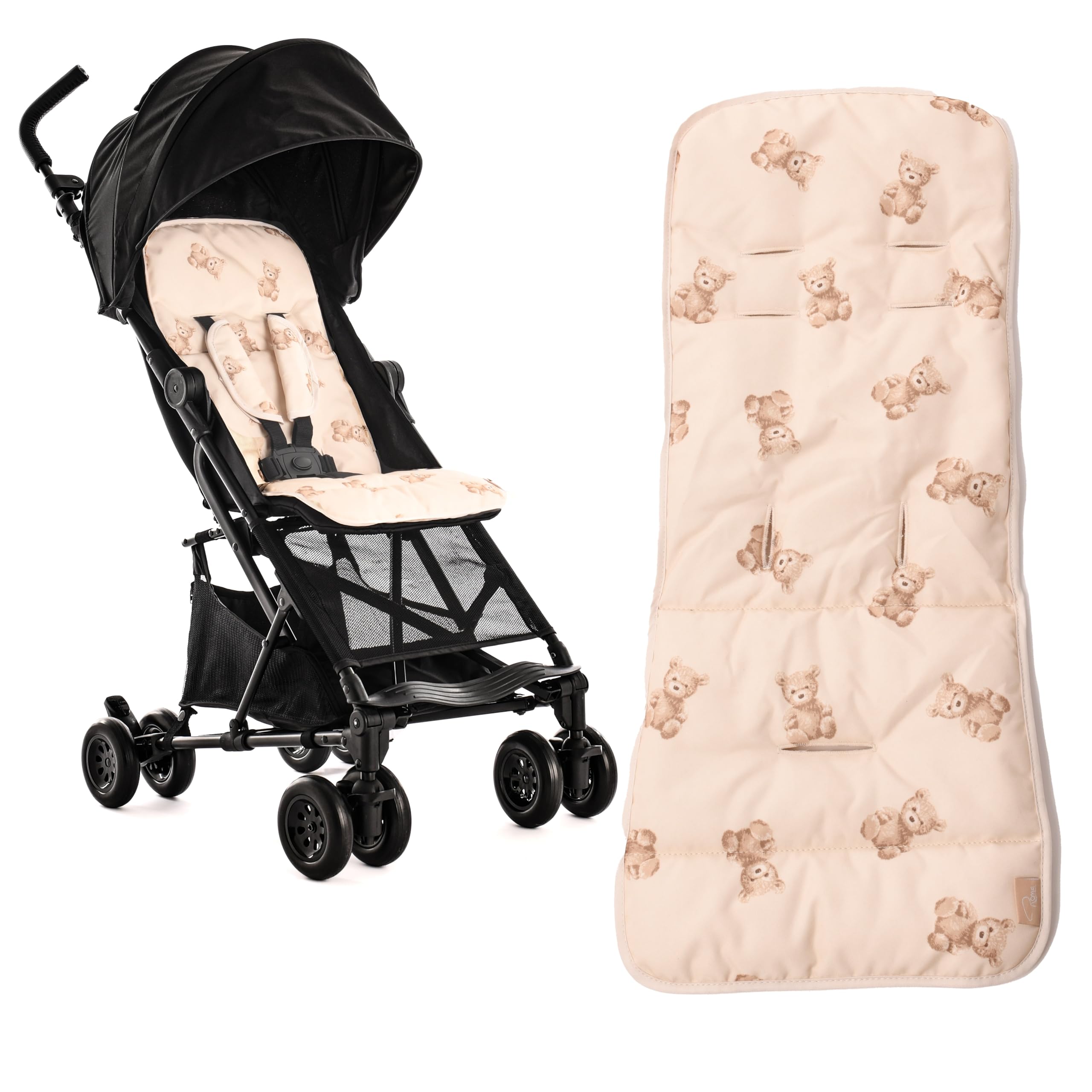 Roma Rizzo 2 Pushchair - Cream - Aluminium Frame - Size 2