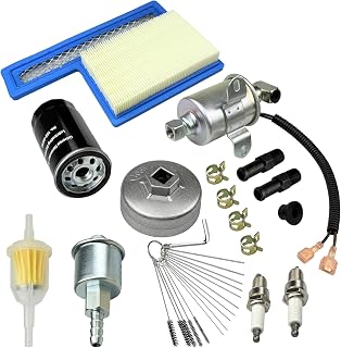 Oil Change Tune Up Kit for Onan RV QG 5500/7000 Generators (HGJAA/HGJAB/HGJAC) | Includes Oil, Air, Fuel Filters, Fuel Pump, Spark Plug, Wrench & Gap Tool
