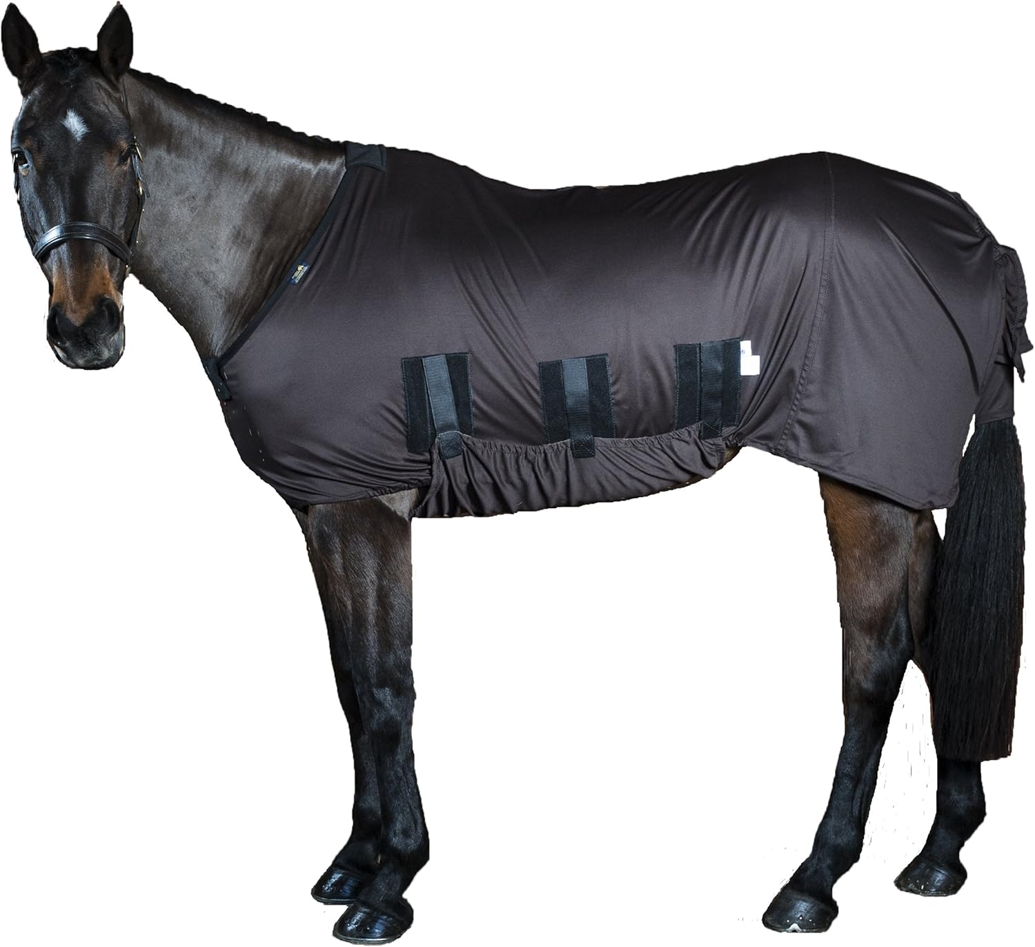 Fly Blanket for Horse and Pony with Full Belly Cover | Sheet for Reliable Sweet Itch, Fly, Insect and UV Rays Protection | Premium Quality by Snuggy Hoods | 3 Colors, 11 Sizes