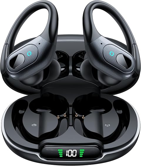 occiam Active Noise Cancelling Earbuds Wireless Bluetooth Headphones