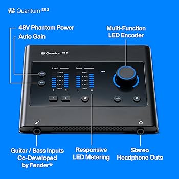 PreSonus Quantum ES 2 オーディオインターフェイス Quantum ES 2 USB-C Audio Interface – PreSonus